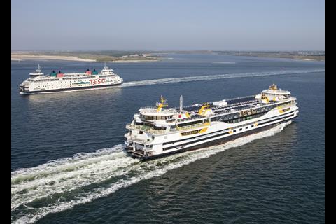 The environmental friendly hybrid Texelstroom ferry has been delivered